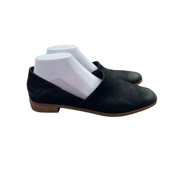 Clarks Shoes - Clarks Pure Belle Black Leather Slip On Loafer Comfort Shoe Women’s Size 11